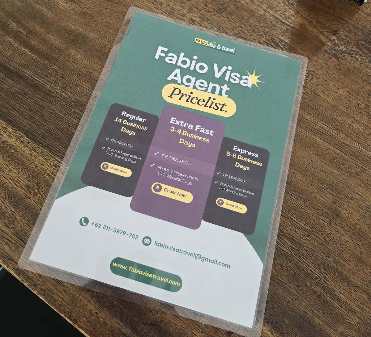 6 Reasons to use Fabio Visa Agency for Smooth and Easy Visa Extension in Bal